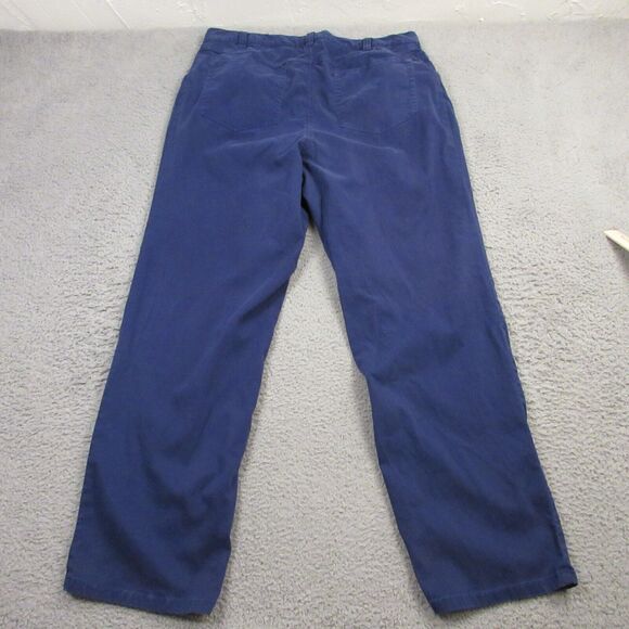 Borelio Mens 5-Pocket Chino Pants size 36‎ x 30 Straight Leg Grenier's Blue - Picture 6 of 12